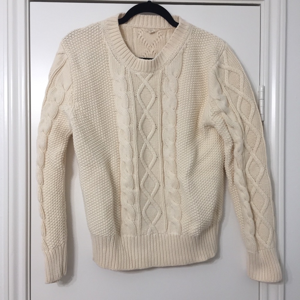 J Crew Fisherman’s Sweater